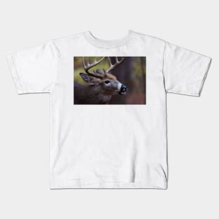 Big 10-pointer - White-tailed Deer Kids T-Shirt